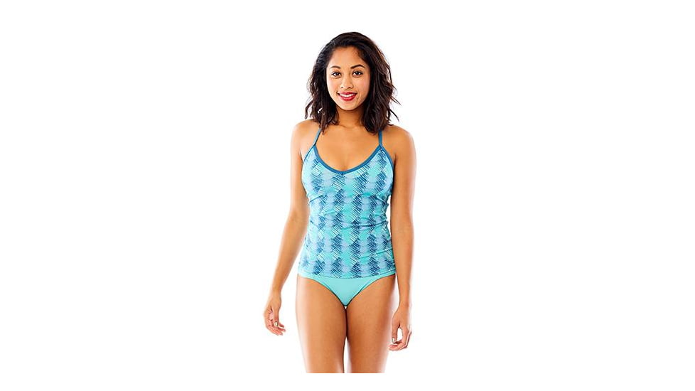 Carve Designs Stinson Tankini, Agave, XS, BKCA65-337-XS