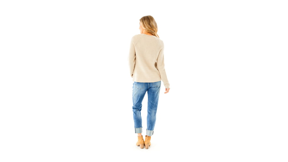 Carve Designs Cottage Sweater - Womens, Birch, Extra Small, SWAB20-280-XS