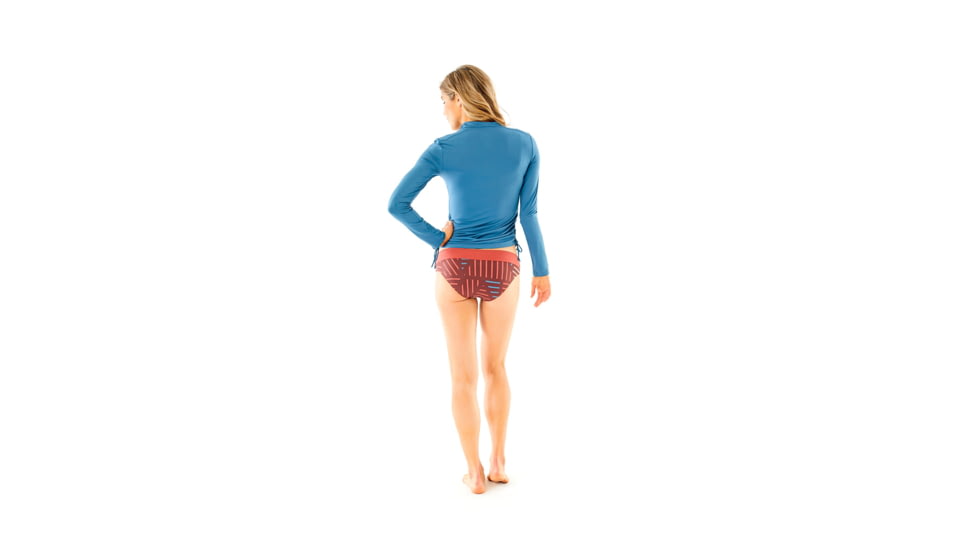 Carve Designs Cruz Rashguard - Womens, Indigo Shade, Extra Small, RGST13-512-XS