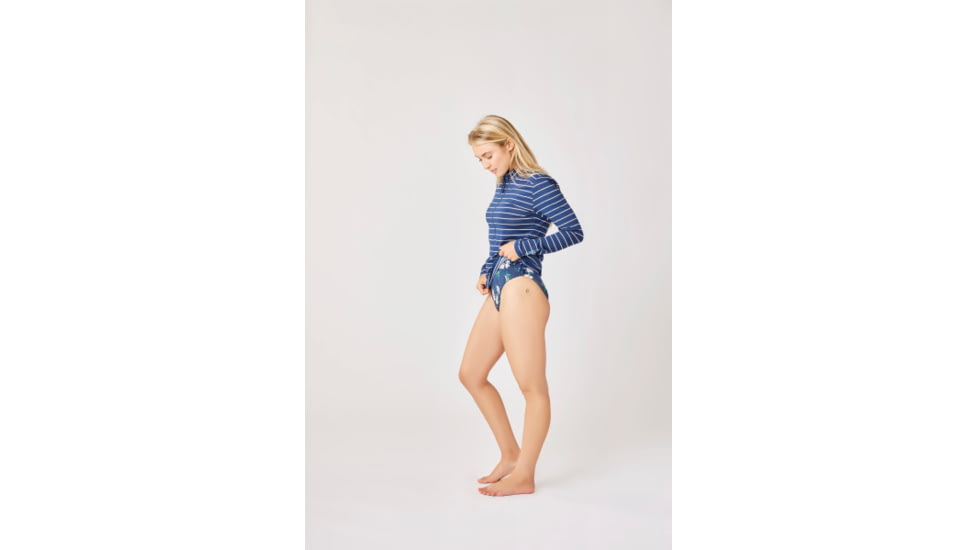 Carve Designs Cruz Rashguards - Womens, Nautical, Large, RGST13-465-LG
