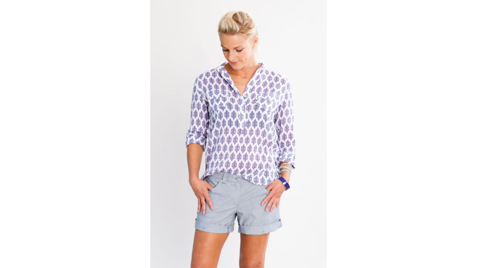 Carve Designs Dylan Gauze Shirt - Women's-White-Small