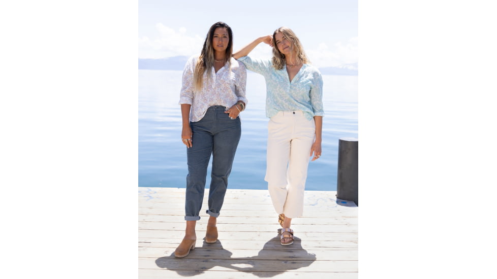 Carve Designs Dylan Gauze Shirt -Womens, Cloud Ditsy, Medium, TWDG26-266-MD