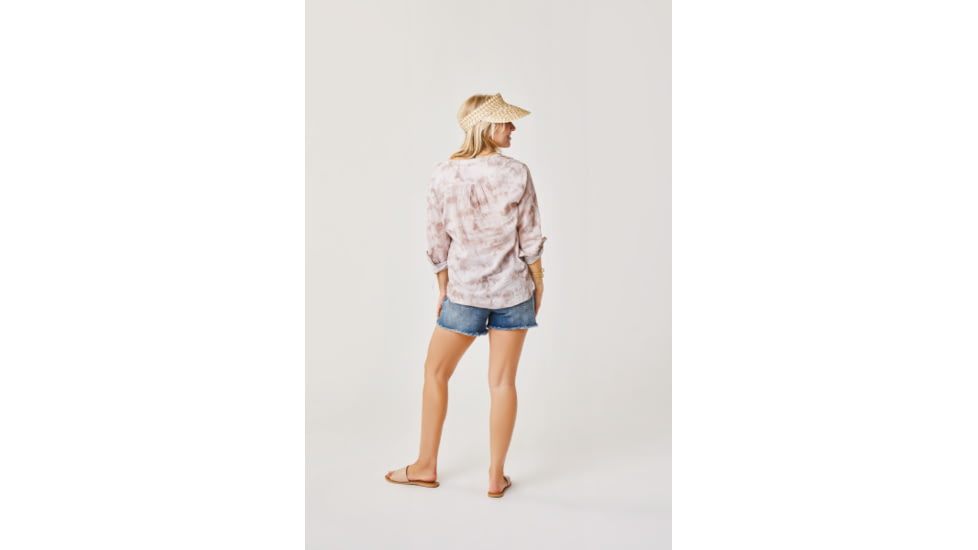 Carve Designs Dylan Gauze Shirt -Womens, Fawn Tie Dye, Medium, TWDG26-687-MD