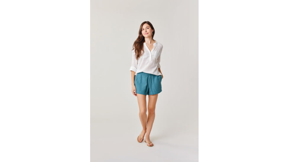 Carve Designs Dylan Textured Shirt - Womens, Cloud, Medium, TWTG66-070-MD