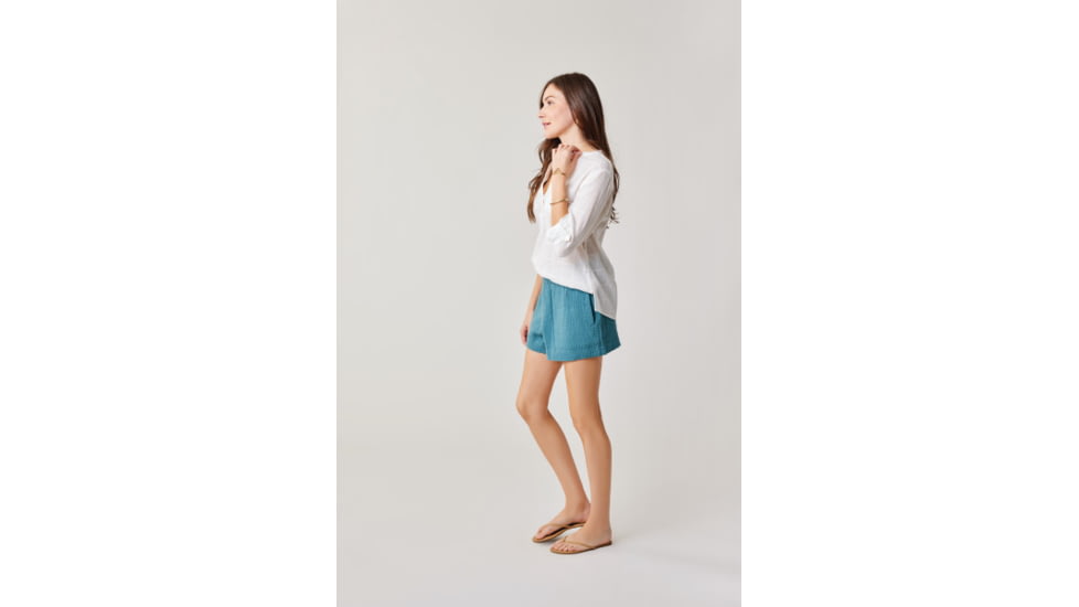 Carve Designs Dylan Textured Shirt - Womens, Cloud, Medium, TWTG66-070-MD