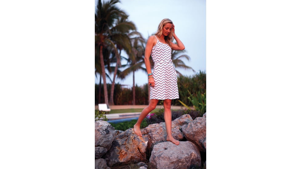 Carve Designs Ella Dress - Women's-Coast Chevron-Small