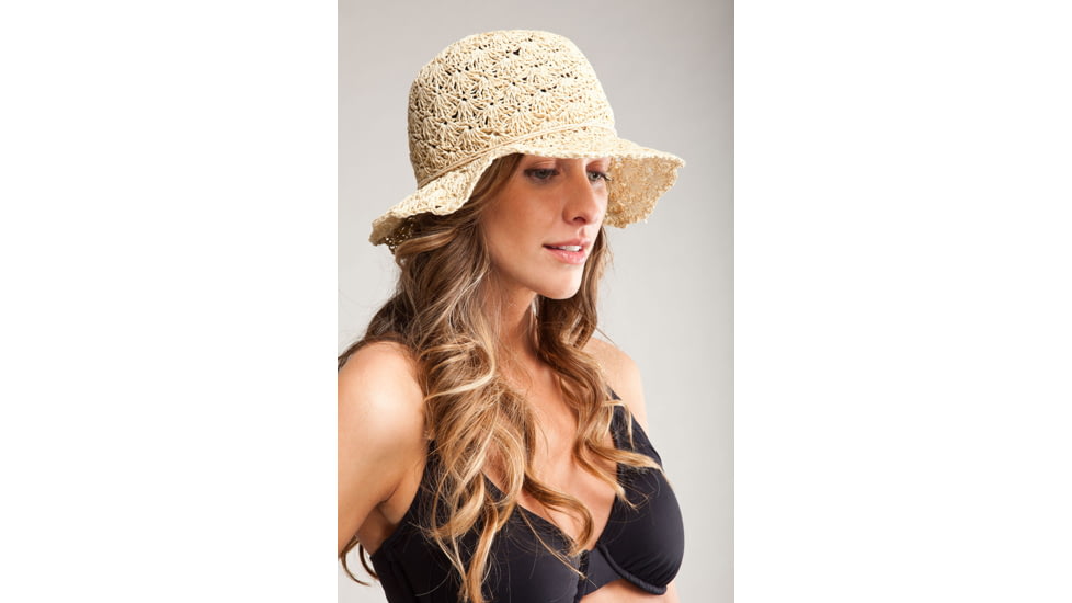 Carve Designs Eyelet Sun Hat - Women's-Natural-One Size