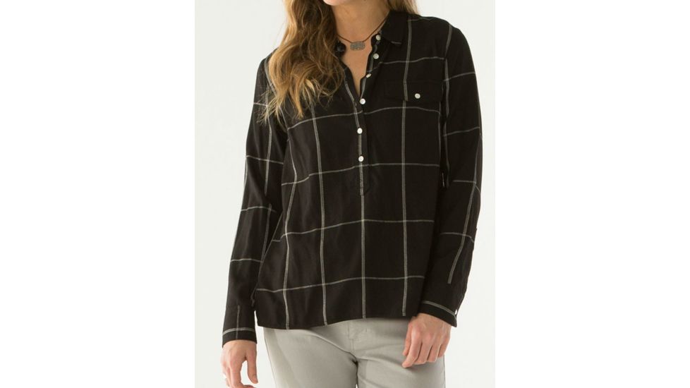 Carve Designs Hammond Popover - Women's-Black Windowpane-Medium