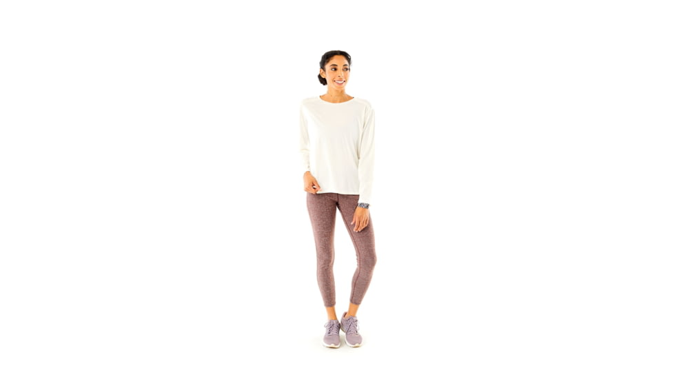 Carve Designs Hillary Long Sleeve T-Shirt - Womens, Cloud, Extra Small, TLCR78-070-XS