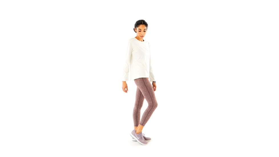 Carve Designs Hillary Long Sleeve T-Shirt - Womens, Cloud, Extra Small, TLCR78-070-XS