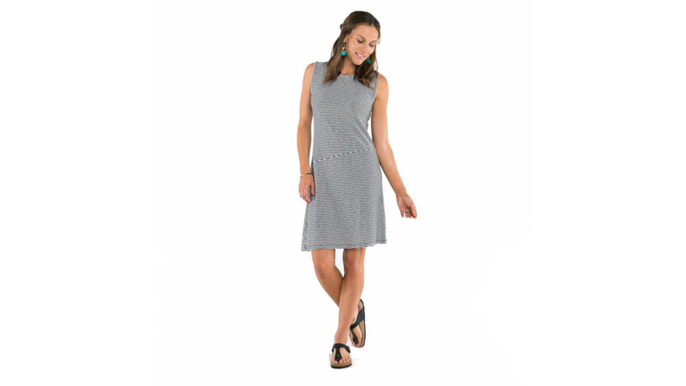 Carve Designs Jones Dress, Black Stripe, XL, DRAT78-003-XL