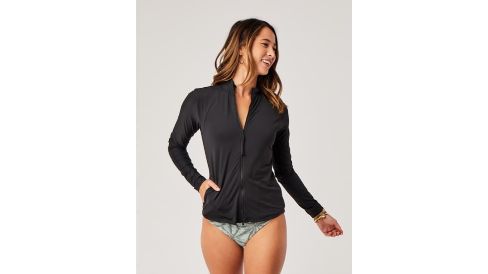 Carve Designs Lake Sunshirts - Womens, Black, Extra Large, RGLS13-875-XL