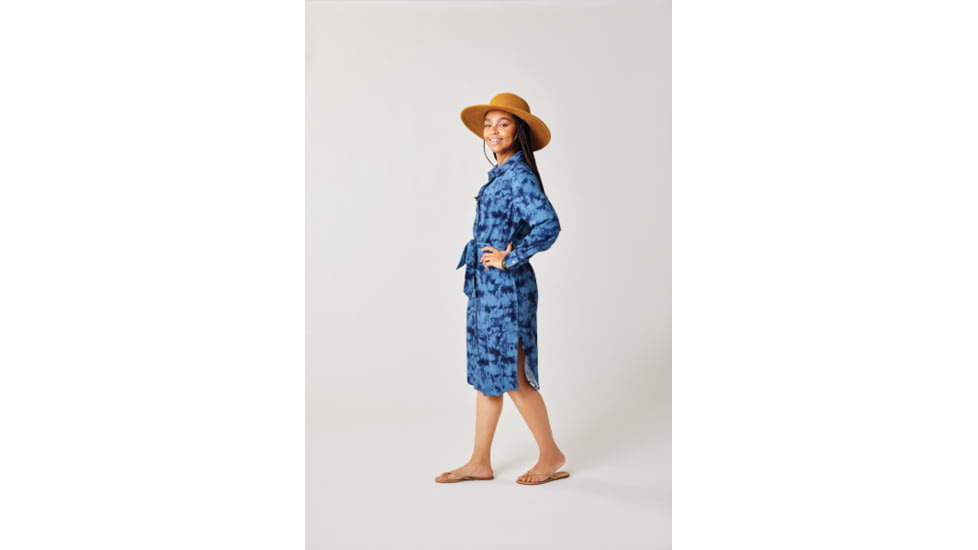 Carve Designs Lana Dress - Womens, Navy Tie Dye, Large, DRLS30-487-LG