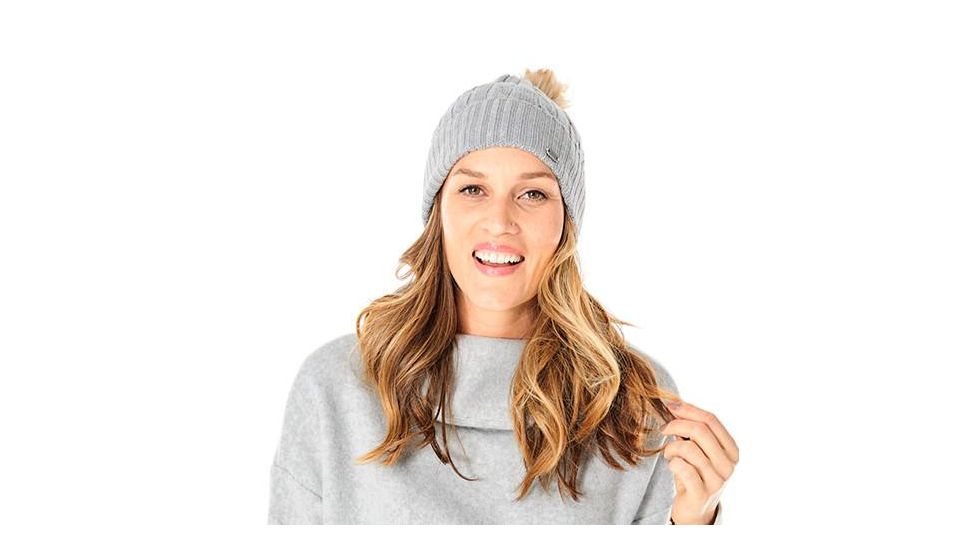 Carve Designs Laurel Pom Pom Hat - Women's-Sherpa, HTPP15-109-OS