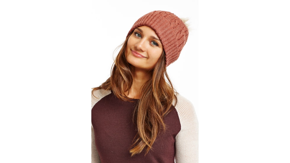 Carve Designs Laurel Pom Pom Hat - Womens -Sienna