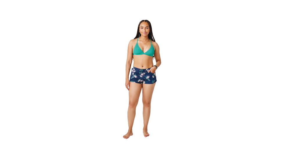 Carve Designs Lorenzo Bikini Short - Womens, Bouquet, Extra Small, BBNJ19-597-XS