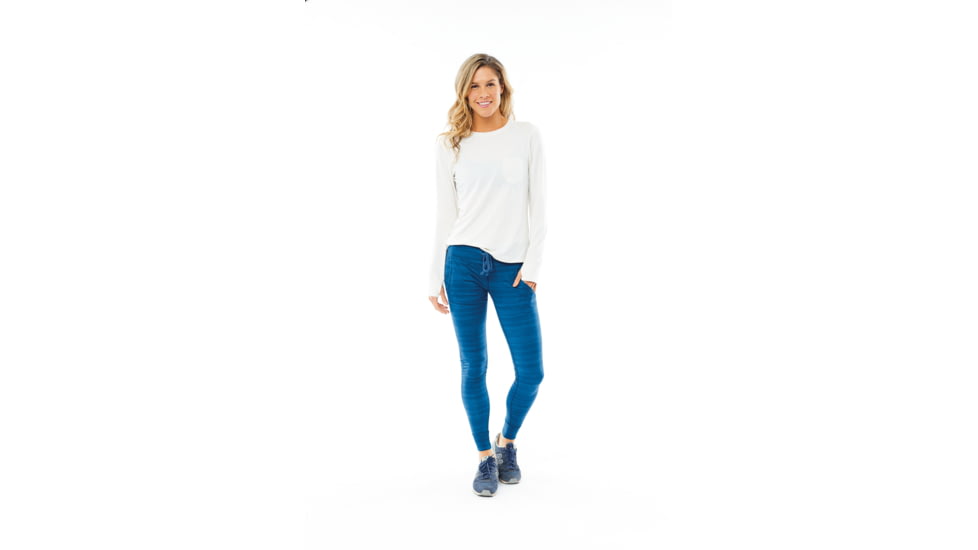 Carve Designs Mallory Long Sleeve Tee - Womens, Birch, Extra Small, TLEE02-280-XS