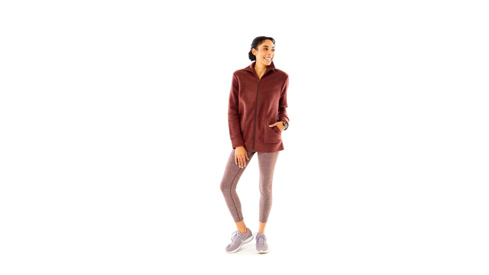 Carve Designs Morrison Car Coat - Womens, Merlot, Extra Small, SWDC77-621-XS