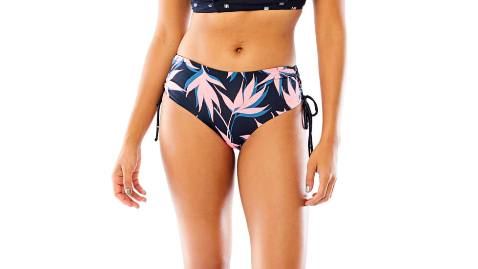 Carve Designs Mustique Reversible Bottom, Womens, Flamingo Palms / Dash, XL, BBST41-695-XL