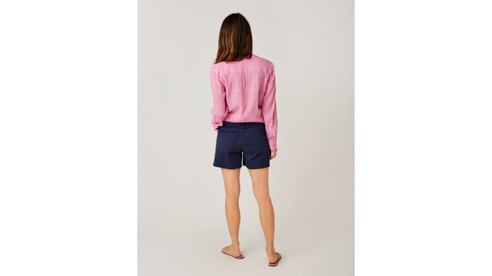 Carve Designs Oahu 4in Twill Short - Womens, Navy, 8, SHOH71-552-08