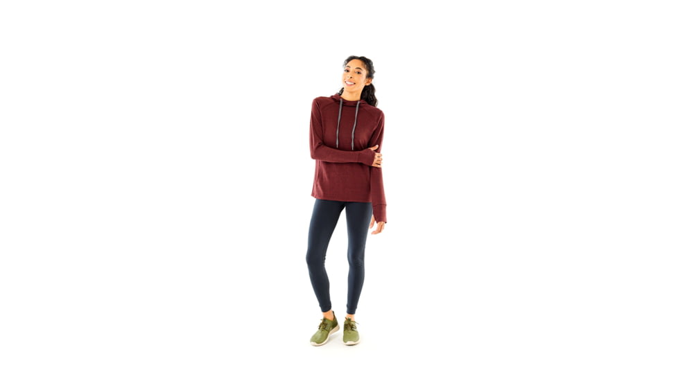 Carve Designs Rainier Hoodie - Womens, Merlot, Extra Small, SSHT35-621-XS