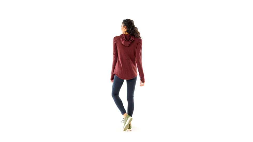 Carve Designs Rainier Hoodie - Womens, Merlot, Extra Small, SSHT35-621-XS