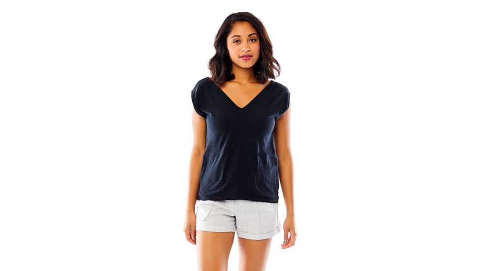 Carve Designs Ripley Tee, Womens, Black, XS, TSVB22-001-XS