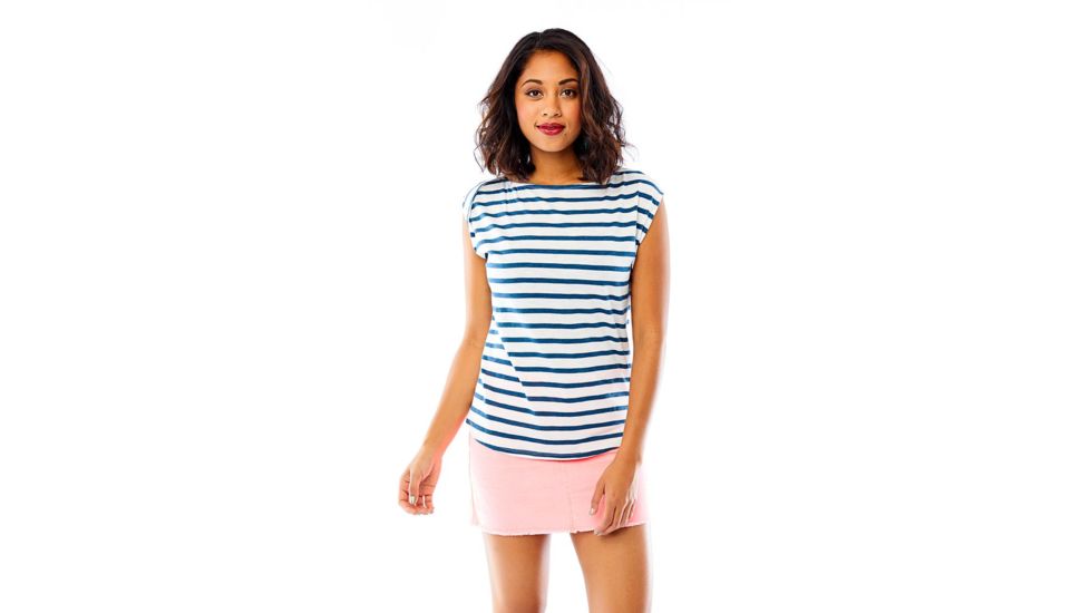 Carve Designs Robins Tank, Womens, Indigo Boadwarlk, XL, TTBN43-405-XL