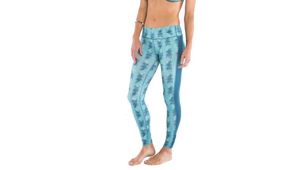 Carve Designs Salters Tight Pants, Womens, Agave with Indigo, XL, BBST72-337-XL