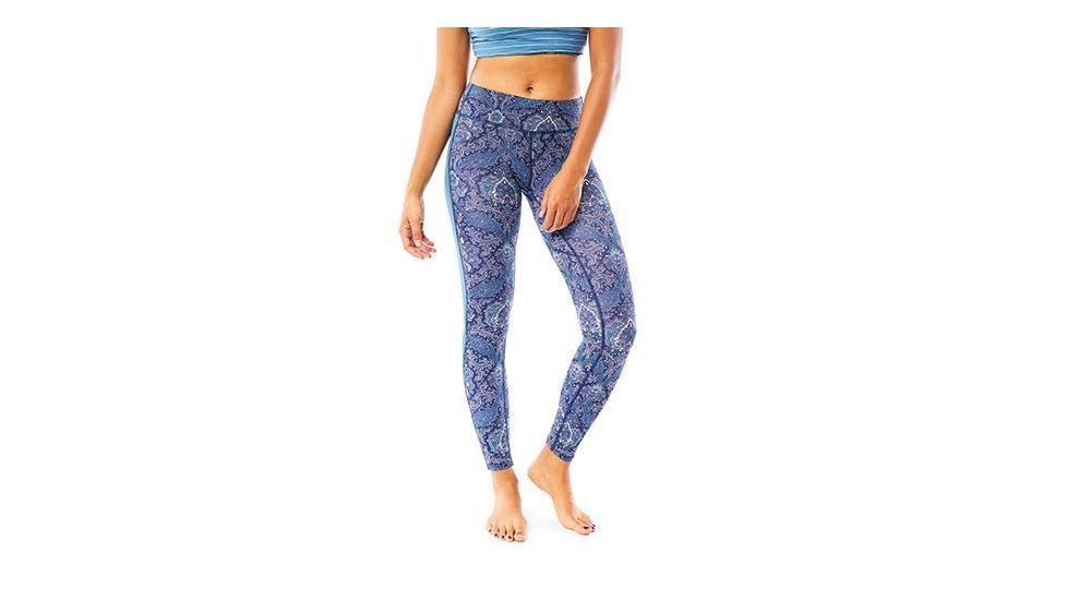 Carve Designs Salters Tight Pants, Womens, Indigo Paisley with Indigo, SM, BBST72-427-SM
