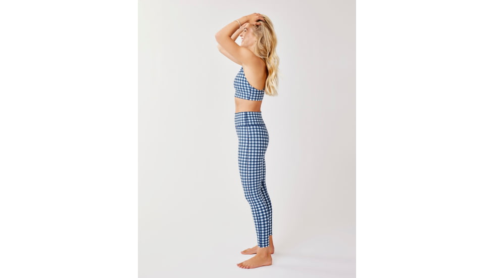 Carve Designs Saluda Compression Tight - Womens, Gingham, Small, PTCC90-423-SM