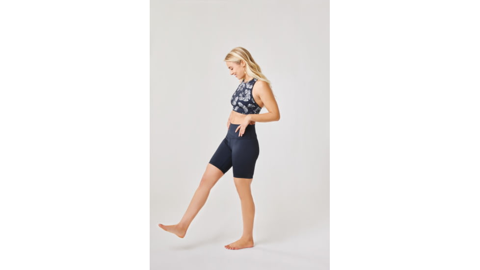 Carve Designs Sanitas Compression Top - Womens, Black Ginkgo, Extra Small, BTCC60-011-XS