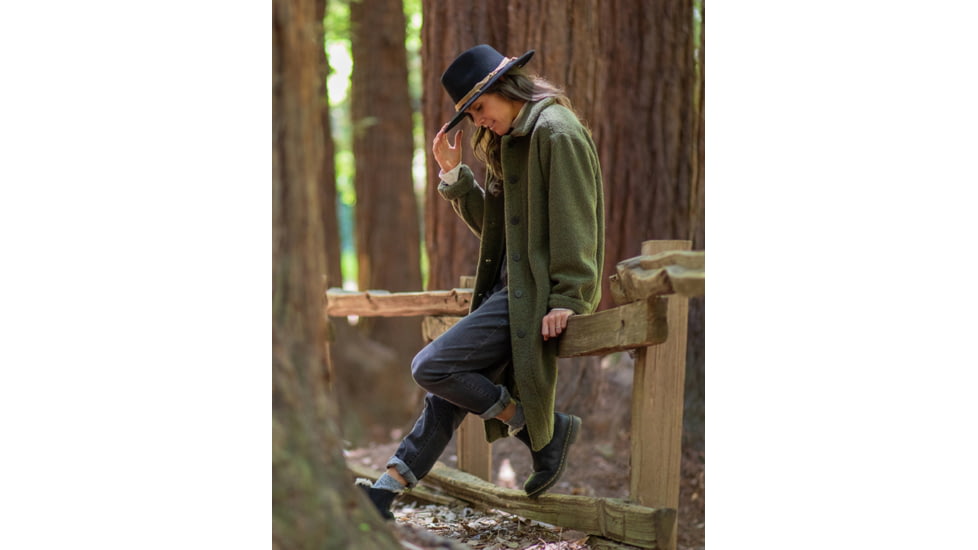 Carve Designs Sutton Boucle Jacket - Womens, Fir, Extra Small, JCLF25-392-XS