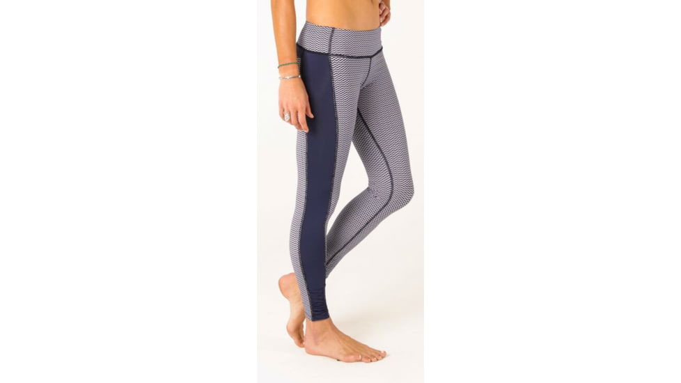 Carve Designs Talora Tight - Women's-Black Rugby/Charcoal Heather-Small