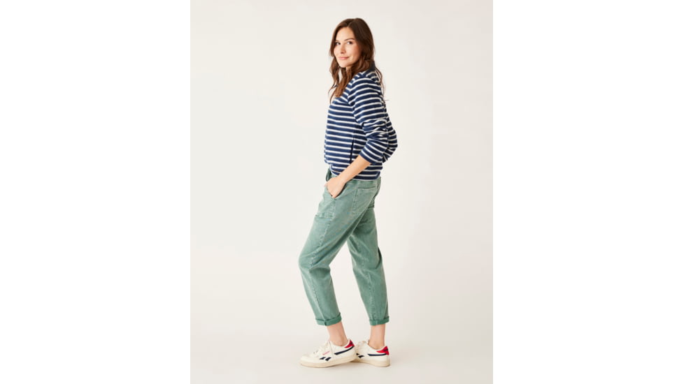 Carve Designs Zoe Twill Pant - Womens, Forest, Small, PTCG10-326-SM