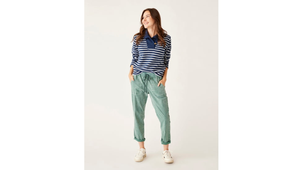 Carve Designs Zoe Twill Pant - Womens, Forest, Small, PTCG10-326-SM