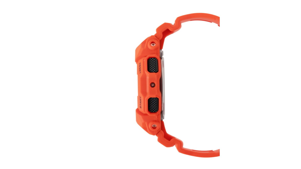 Casio G-Shock Mens Digital Movement Watch, 52 mm Case Diameter, Resin, Red, Bio-based Resin, GD-010-4CR