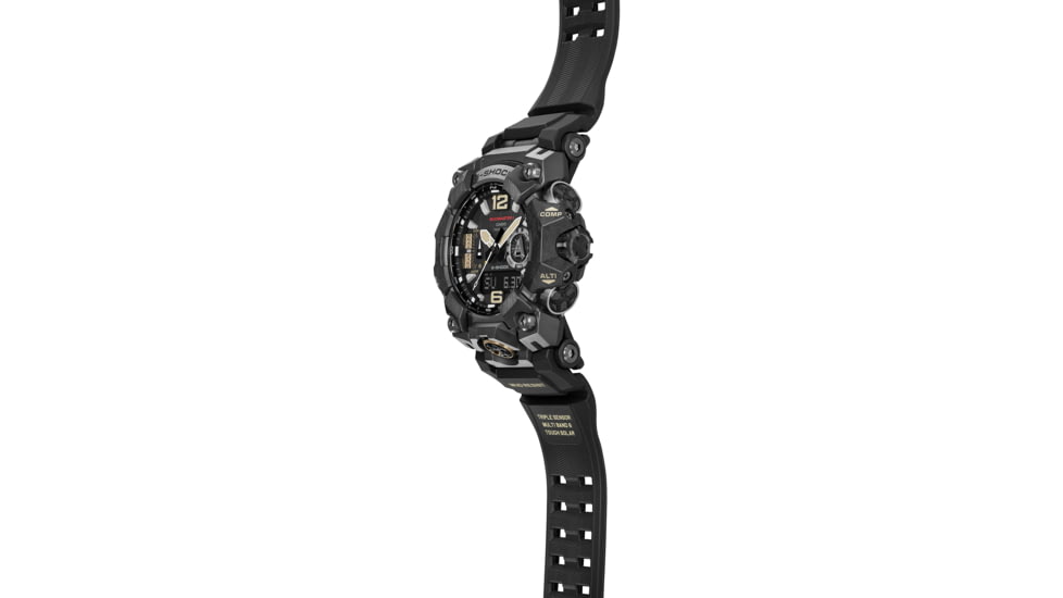 Casio G-Shock Mudmaster Triple-Sensor Solar Watch - Mens, Black, GWG-B1000-1ACR