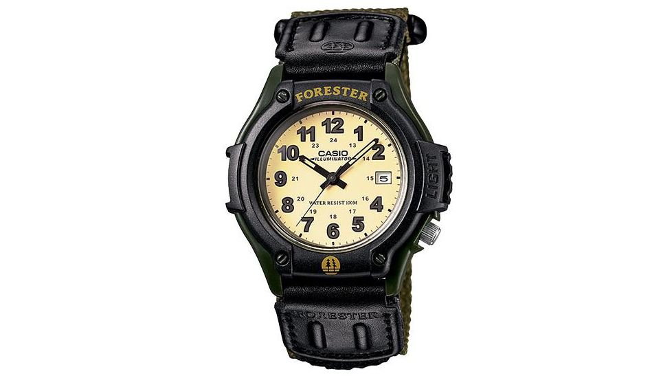 Casio Outdoor Forester White Dial Mens Watch, Black FT500WC-3BV