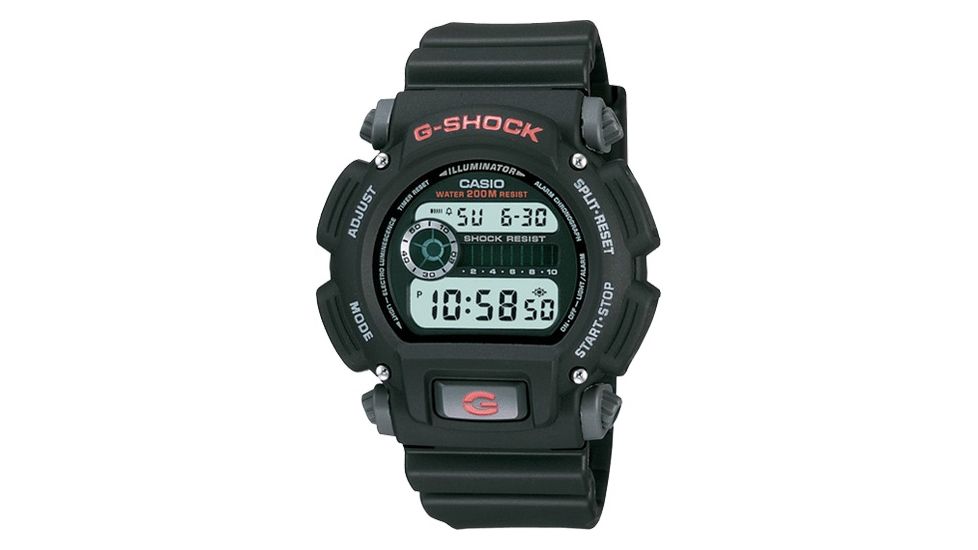 Casio Outdoor G-Shock Digital Military Dial Code, 200M WR Watch, DW9052-1CCG