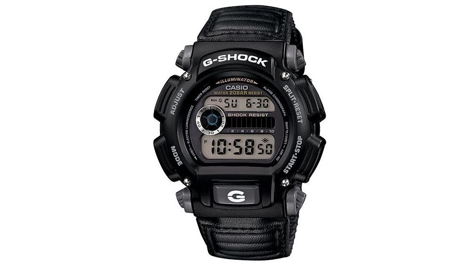 Casio Outdoor G-Shock Mens Outdoor Shock Resistant Watch, Black/Gray DW9052V-1