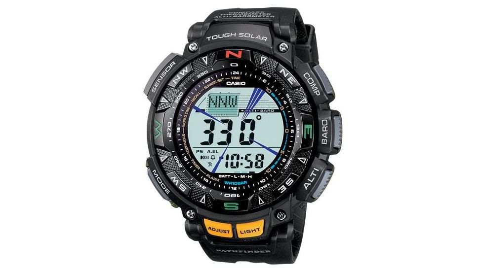 Casio Outdoor PATHFINDER  - SOLAR POWER, Black PAG240-1
