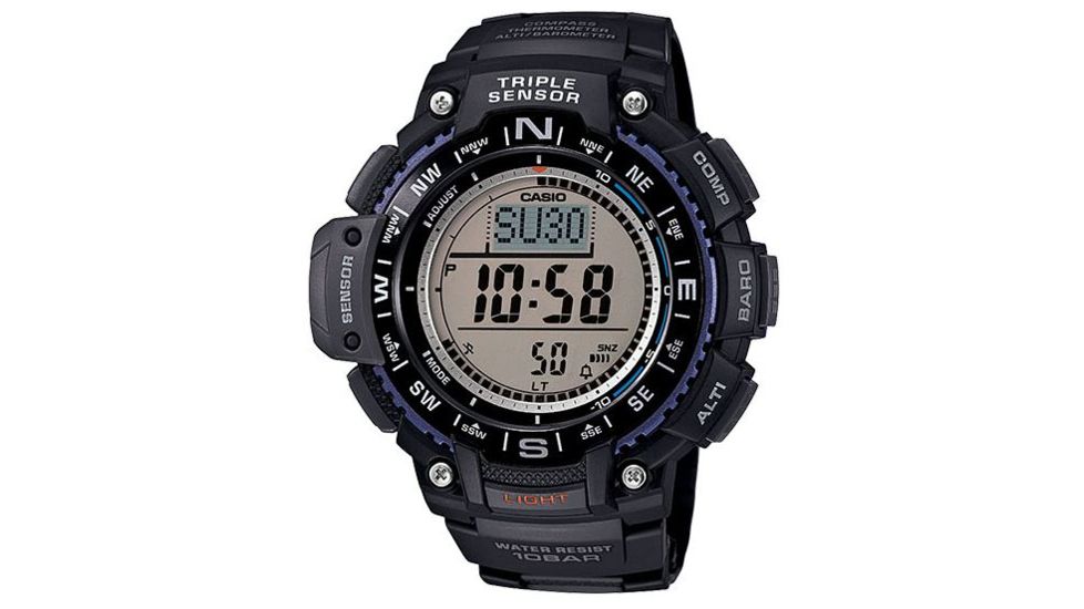 Casio Outdoor Triple Sensor MultiFunction, Black SGW1000-2BCF