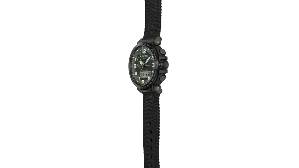 Casio PRO TREK Tough Solar Triple Sensor Watch - Mens, Green, PRG601YB-3