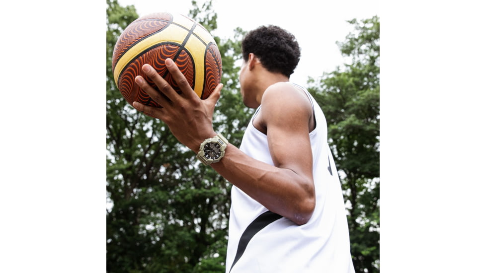 Casio Tactical G-Shock Analog-Digital 10-Year Battery Watch - Mens, Tan, One Size, GA-010-5ACR