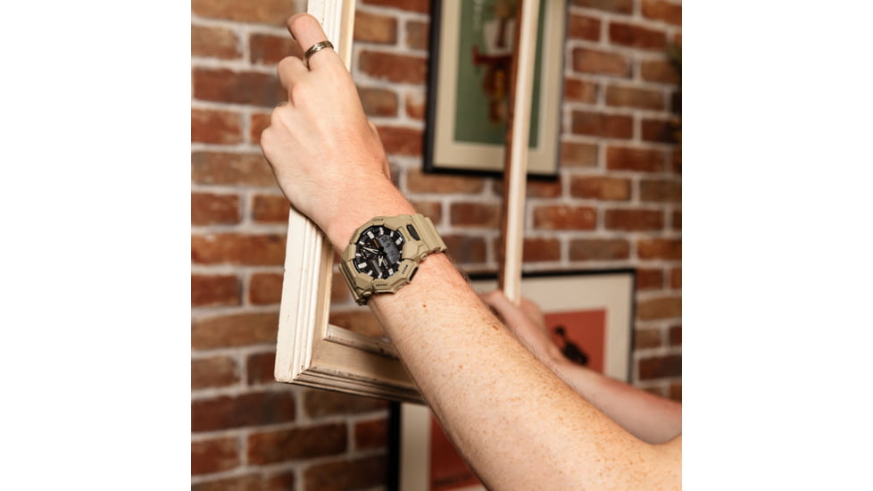 Casio Tactical G-Shock Analog-Digital 10-Year Battery Watch - Mens, Tan, One Size, GA-010-5ACR