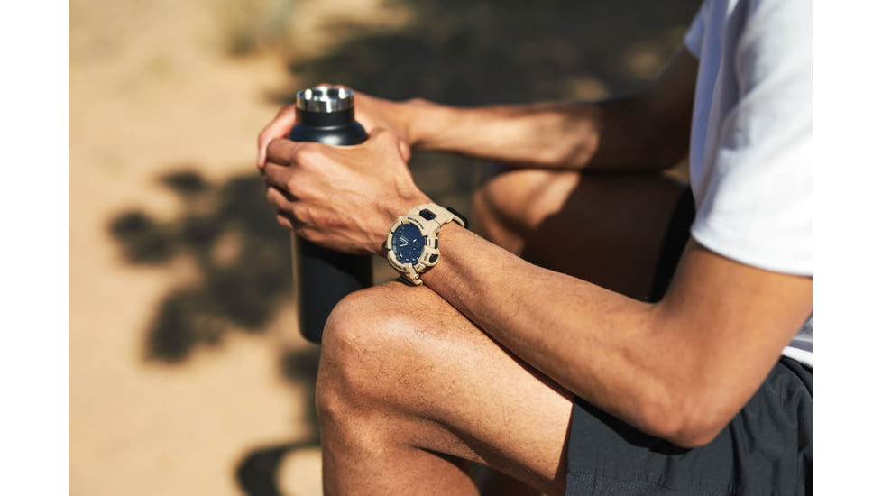 Casio Tactical G-Shock Move Analog-Digital Step-Tracker Watch, Tan, One Size, GBA900UU-5A