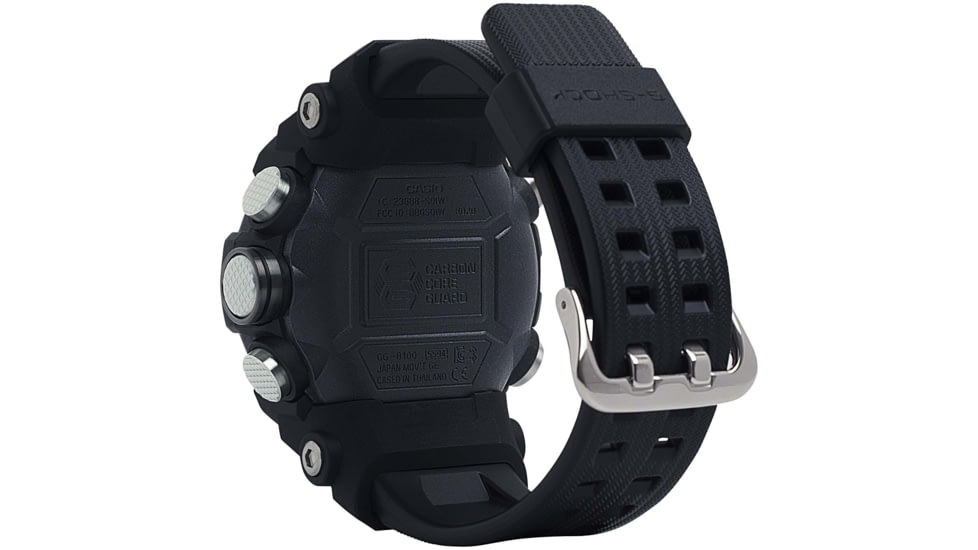 Casio Tactical G-Shock Mudmaster Ani-Digi Casio Tactical Watches, Black/White, GG-B100-1B