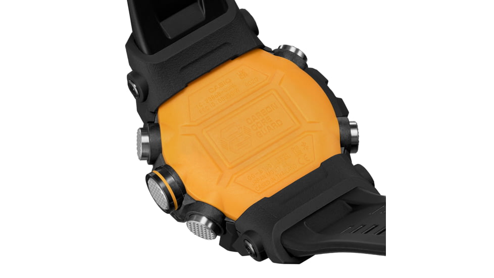 Casio Tactical G-Shock Mudmaster Ani-Digi Watch, Black/Yellow, One Size, GGB100Y-1A