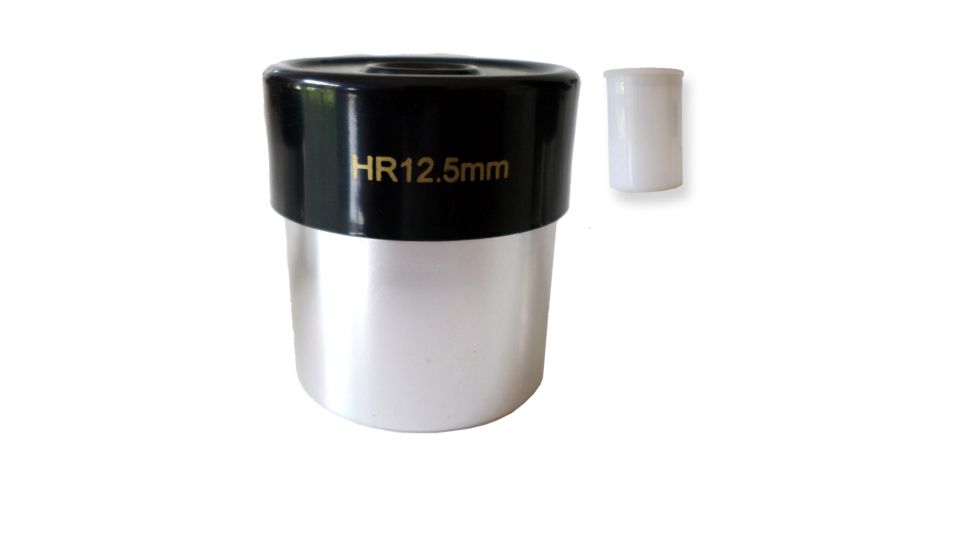 Cassini 1.25in Telescope Eyepiece, w/42 degree FOV, Black, 12.5mm EP125-125